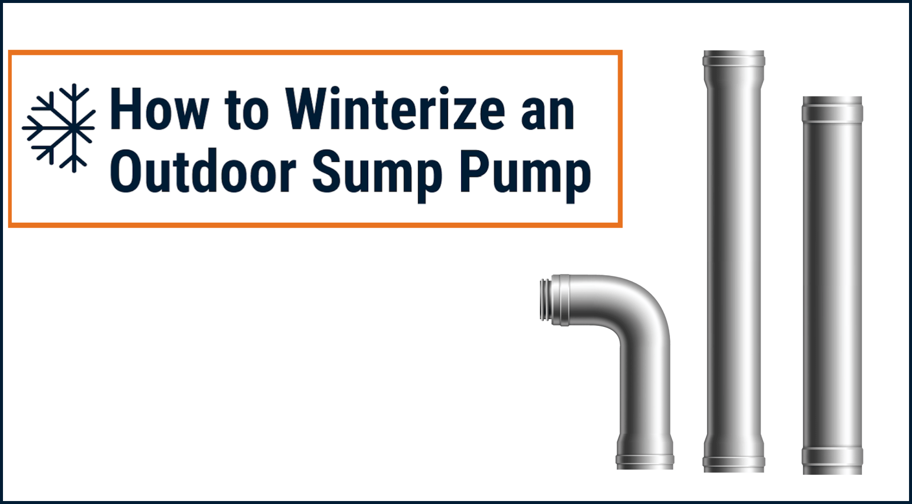 Outdoor Sump Pump Winterize